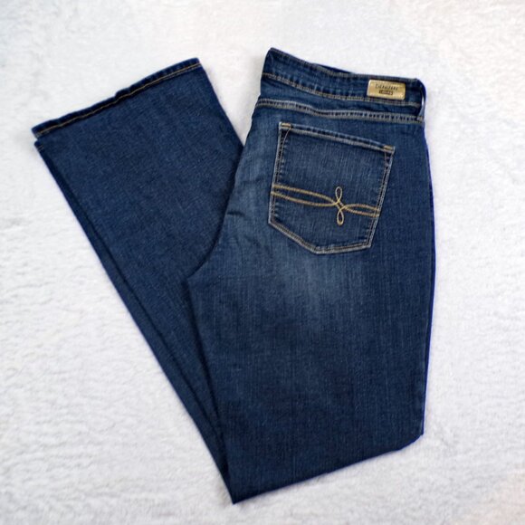 Denizen Levi's Modern Bootcut Jeans Women's 33x32 Denim PC9-66899-0003 Blue - Picture 1 of 11